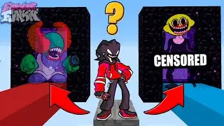 Minecraft FNF Agoti: DO NOT CHOOSE THE WRONG PORTAL (Lemon Demon  or Tricky ?)