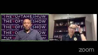 Candid discussion with Superintendent Elow from Cambridge Police department. Yoftahe Mulatu Gebru.