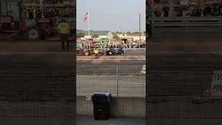 Mini Modified Tractor Goes HARD!