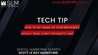Tech Tip - How to Set Gmail as Your Browser's Default Email Client for Mailto Links