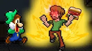 Ultra Instinct Shaggy VS Luigi - Super Mario vs Scooby Doo!