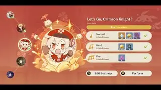 Genshin Impact | Let's Go, Crimson Knight! (Pro Difficulty - Full Combo)