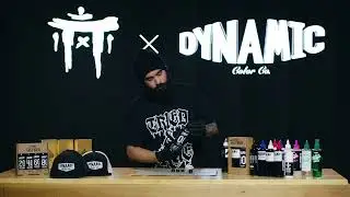 Adser Tattoos demos Dynamic's Make Your Own Greywash Set (Spanish)
