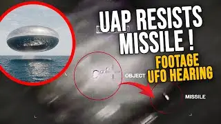 BURLISON VIDEO UFO : HELLFIRE MISSILE BOUNCES OFF OBJECT!