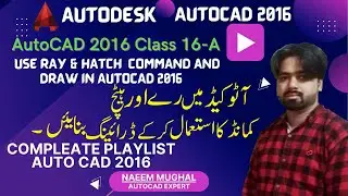 Use ARRAY Command and Hatch in AutoCAD 