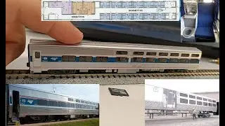 Модель вагона Viewliner 1:160 -обзор, цены, конструкция, история создания, KATO Sleeper car N scale