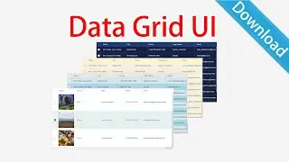 Unity3D Data Grid UI