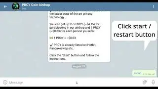 🕵🏻‍♂️ Airdrop | Up to 5 PRCY [~$4.15] + 1 PRCY [~$0.83] per referral #Airdrop #Bitcoin