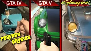 THE BIG COMPARISON 2 | GTA IV vs. GTA V vs. Cyberpunk 2077 (RT OVERDRIVE) | PC | RTX 2080 Ti
