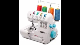 Оверлок Comfort 500. Сборка.Тест.