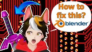 Model parts invisible? Try Back-face Culling [Quick Blender Tutorial]