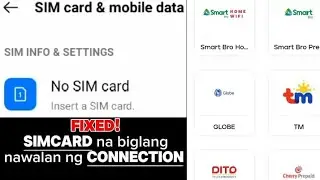 No simcard detected | insert a simcard fixed
