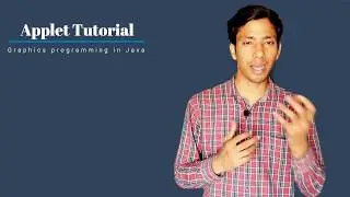 Java Applet tutorial in Hindi | What is graphics programming ? (Part-01)