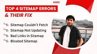 How to Fix Top Sitemap Errors | Sitemap Couldn't Fetch Error | Sitemap in SEO | Sitemap Errors Fix