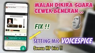 Ini Buktinya Bisa Kok | CARA MEREKAM VN WHATSAPP DI VOICESPICE JADI SUARA CEWEK - Molukukus Tutorial