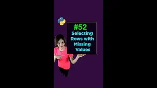 Selecting Rows with Missing Values Python