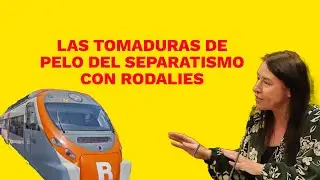 Las tomaduras de pelo del separatismo con Rodalies #rodalies #renfe #cercanias #barcelona #catalunya