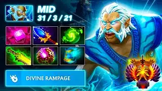 ONE KILL PER MINUTE! - Zeus MID | Full Gameplay Dota Class [7.39c]