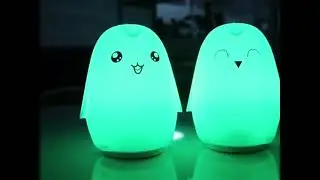 Nursery Night Light Color Changing Desktop Nightlight Touch Night Light