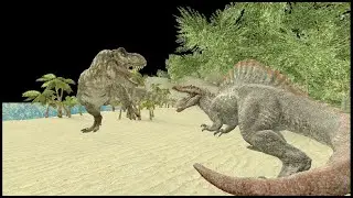 Ember vs Spinosaurus (SFM Animation)