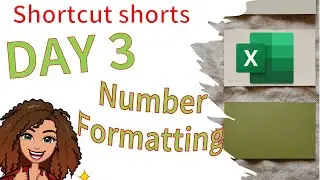 Excel shortcut keys: excel number formatting 