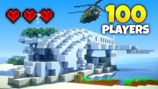 Minecraft HARDCORE ISLAND Survival Challenge