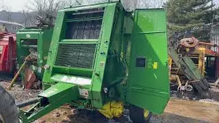 Пресс подборщик John Deere 550 N 296421