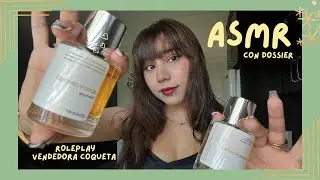 ASMR - VENDEDORA COQUETA/ ROLEPLAY CON DOSSIER
