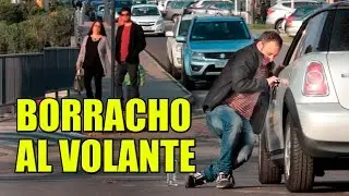 ¿Ayudarías a un conductor ebrio? | Experimento Social
