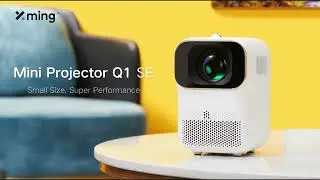 Xming Q1 SE Wireless 1080P Mini LED Projector: Small Size, Super Performance