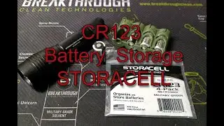STORACELL 123CR Battery Storage