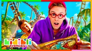 Sensations fortes à PortAventura World ! | Fun Vidéos Educatives pour Enfants | Kidibli