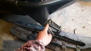 Устранение люфтов, рулевой Ямахи Викинг . ( По дешману)