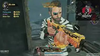REACHING 42 WAVES CODM ZOMBIES TOGETHER WITH RANDOM PLAYERS #45RONIN