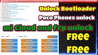Mi Unlock Bootloader On Xiaomi, Redmi And Poco Phones unlock | Mi Account Free Tool | MiCloud unlock