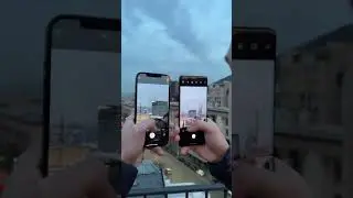 IPhone 13 Pro Max (12x) VS Galaxy x21 Ultra (100x) Zoom Challenge #Short