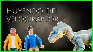 🏃‍♂️Darius y Kenji huyen del Velociraptor Hammond Collection 🦖 #jurassicworld #stopmotion