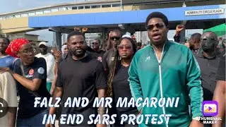 End sars protest Memorial Day that happened in Nigeria & Falz & Mr Macaroni and many more came out