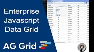 AG Grid's JavaScript Data Grid Enterprise Edition Getting Started