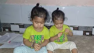 Engaging my twins-A very difficult task😥😅