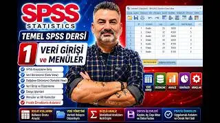 TEMEL SPSS DERSİ 1 - VERİ GİRİŞİ ve MENÜLER