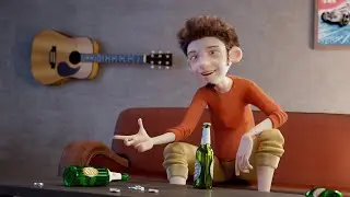 I Love College - Blender Animation Test