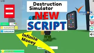 Destruction Simulator Script 2022 - Infinite Money | Max Level New Update Roblox  GUI | Working