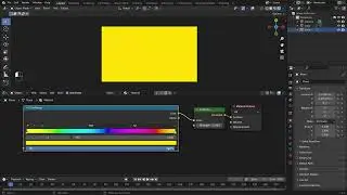 Blender 3.4 - cycle and animate through the rainbow colors with the colorRamp!!!