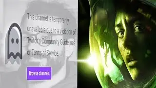 SORROW FALANDO DE BAN NA TWITCH E JOGANDO ALIEN: ISOLATION