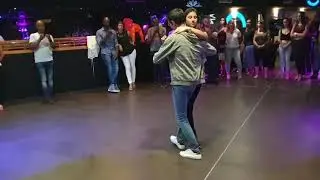 Demo fin de cours kizomba impro Lourenço et Aurélie lmk - festival kizomba
