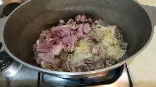 Гуляш. Очень вкусный и простой рецепт.