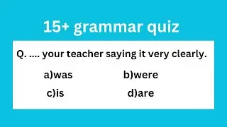 5:5:5 ENGLISH QUIZ. Mixed Grammar #englishgrammar