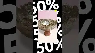 Metal Silver Plated Bowls With Resin Base Holder. #viral #video #trending #shorts