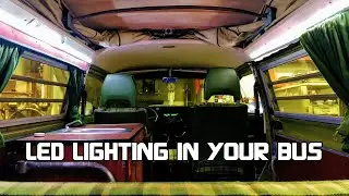 Install LED Light Strips in your VW Bus - Great for Camping! | Westfalia Tutorials